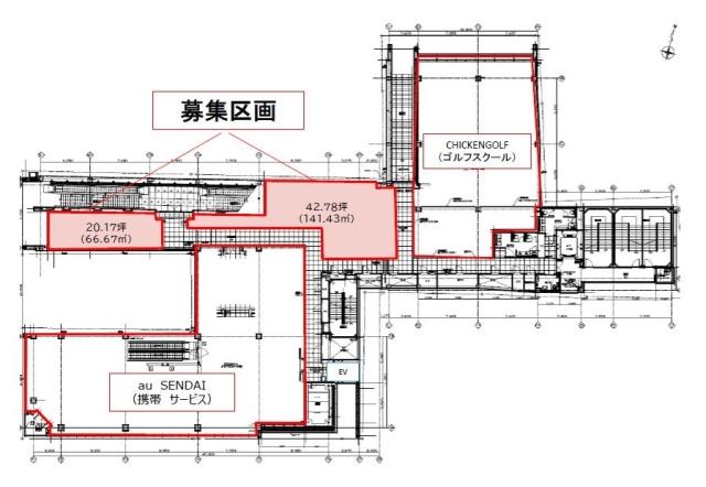 一番町stear2F 間取り図