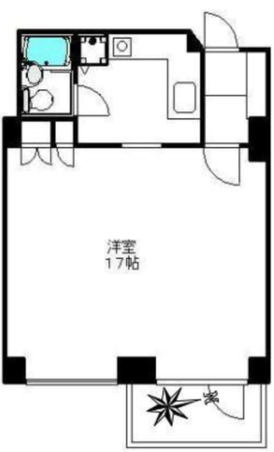 エルプリメント新宿157 間取り図