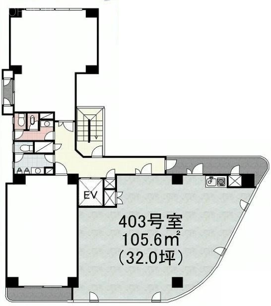 庚申(コウシン)ビル603 間取り図