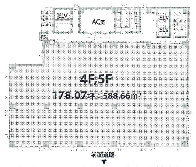 南麻布OJビル4F 間取り図