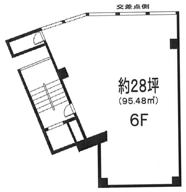 ウィンド赤坂ビル6F 間取り図