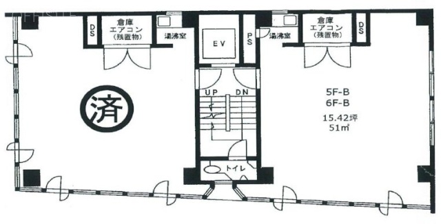 豊ビルB 間取り図