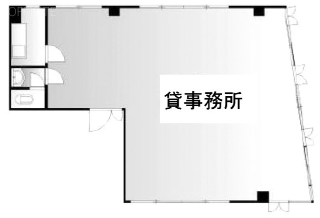 ミヨシヤビル3F 間取り図