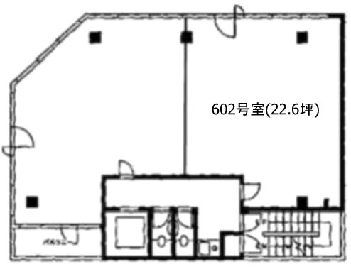 アパライトビル602 間取り図