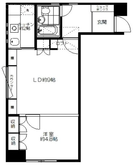 寿泉堂ビル303 間取り図