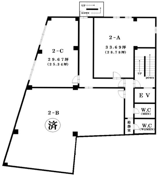 船橋SFビルA 間取り図