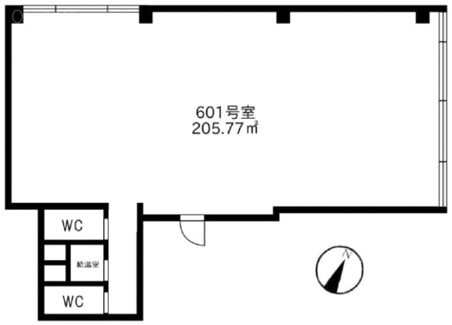 南青山第1マンションズ601 間取り図