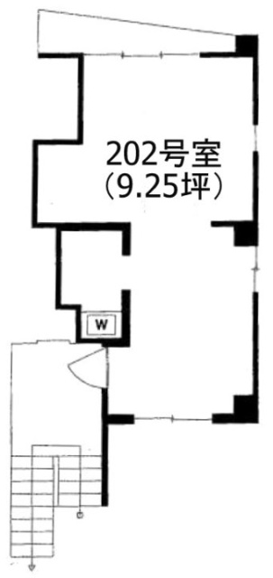 第1・第2村嶋ビル202 間取り図