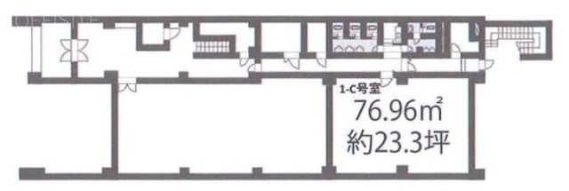 明邦下町ビルNO.18C 間取り図