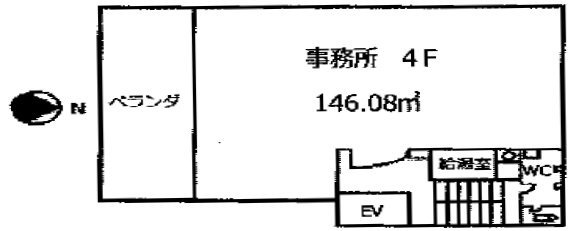ミツヤ第5ビル4F 間取り図