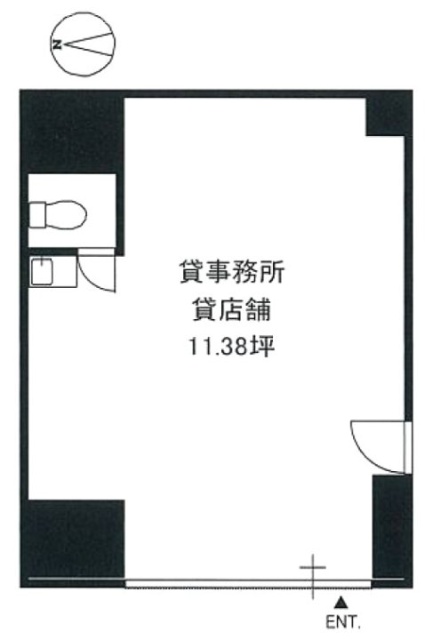 サンライズビル北 間取り図