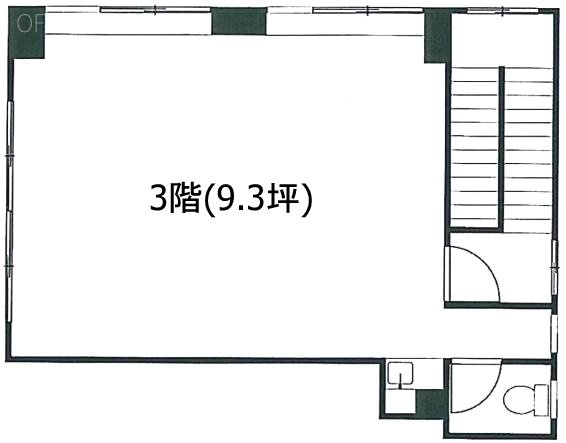 金子ビル3F 間取り図