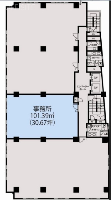 新麹町ビル4F 間取り図