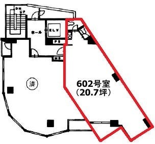 ABC WAKOビル602 間取り図