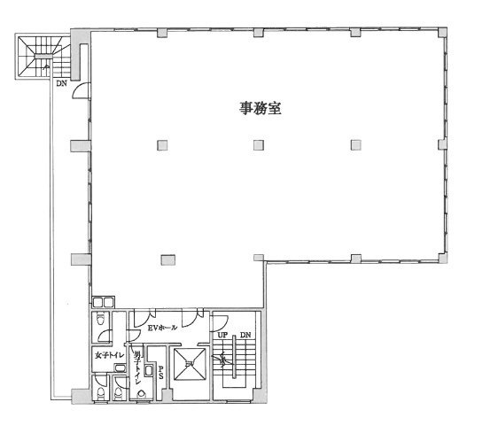 五反田第2noteビル5F 間取り図