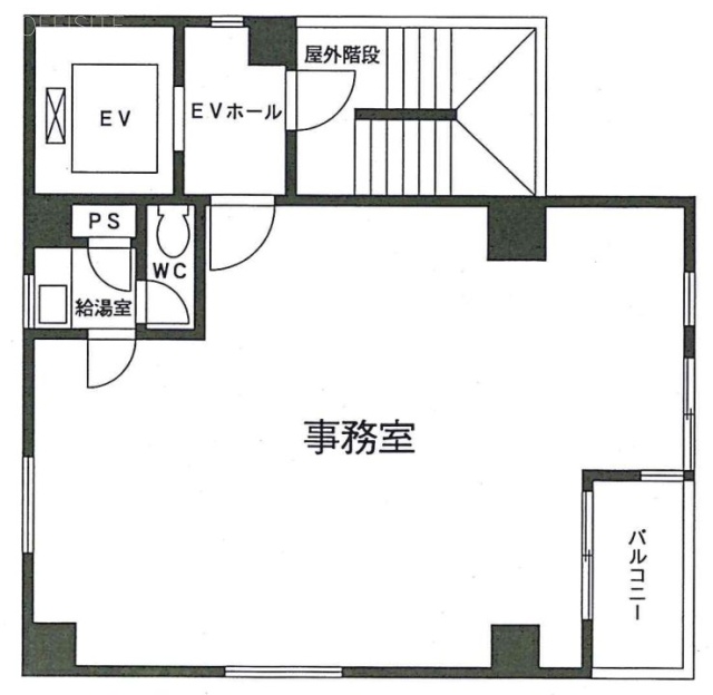 木内ビル3F 間取り図