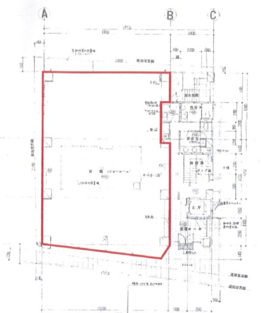第6松ビル1F 間取り図