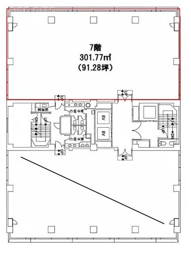 オーク赤坂ビル南 間取り図