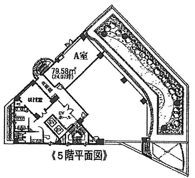 泉館紀尾井町A 間取り図