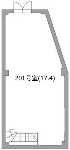 港区南青山三丁目ビル201 間取り図