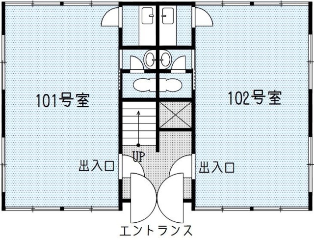 みづきビル1F 間取り図