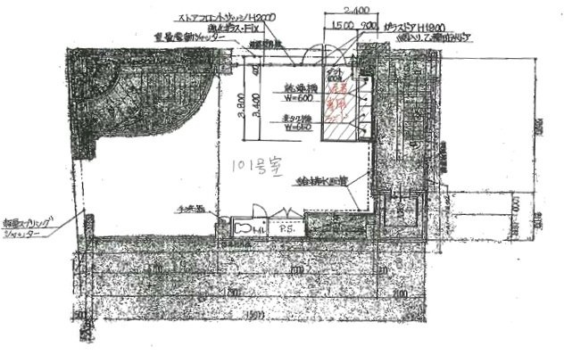 巣鴨スタービル101 間取り図