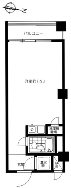 平河町プラザビル2F 間取り図