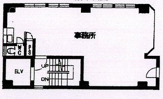 小田第2ビル8F 間取り図