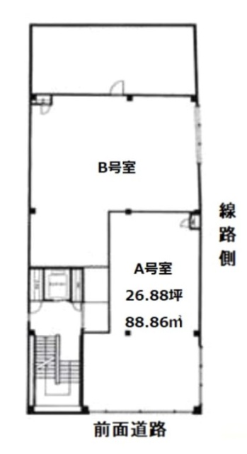 澤田ビルA 間取り図