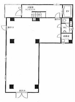 シントミ東日本橋ビル1F 間取り図