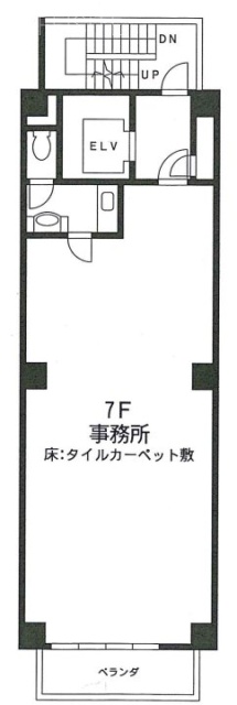 大竹ビル7F 間取り図