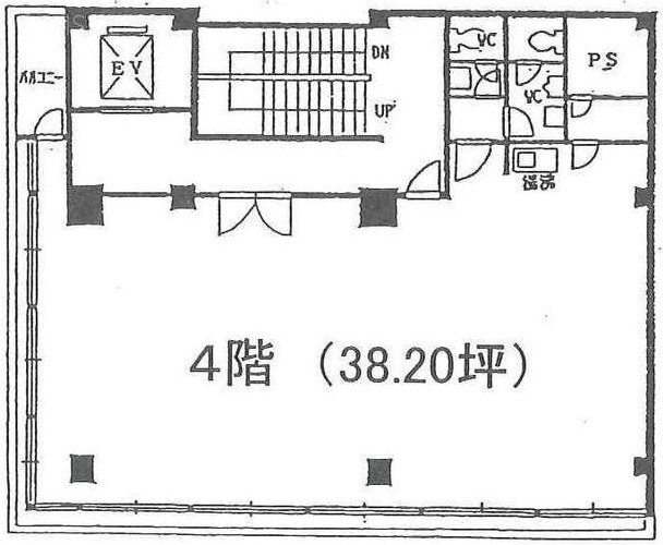 日本橋小谷商事ビルA+B 間取り図