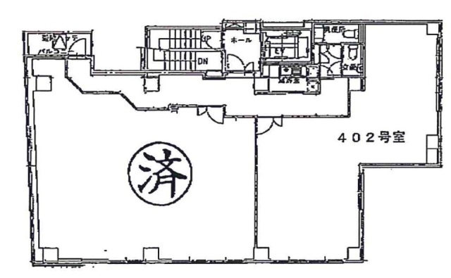 NSビル402 間取り図