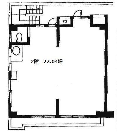 横塚ビル2F 間取り図