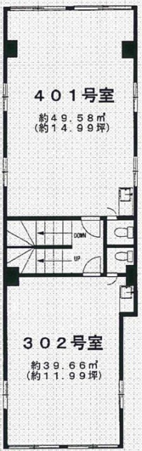 神田司町ビル401 間取り図