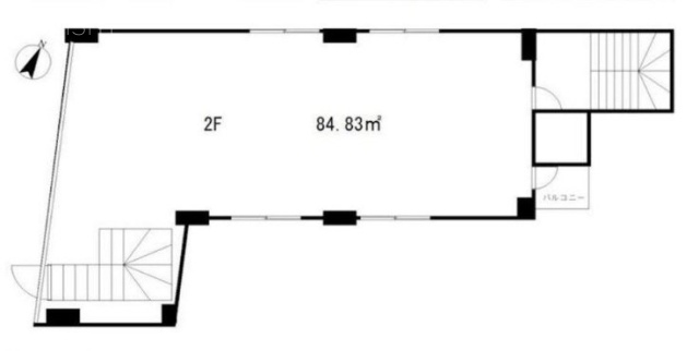 オギヨンビル2F 間取り図