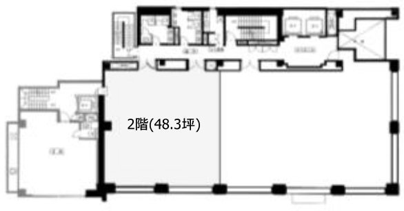 いちご大森ビルB 間取り図