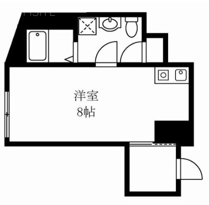 コルティーレ世田谷203 間取り図