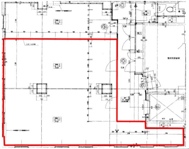 松岡西葛西ビル6F 間取り図