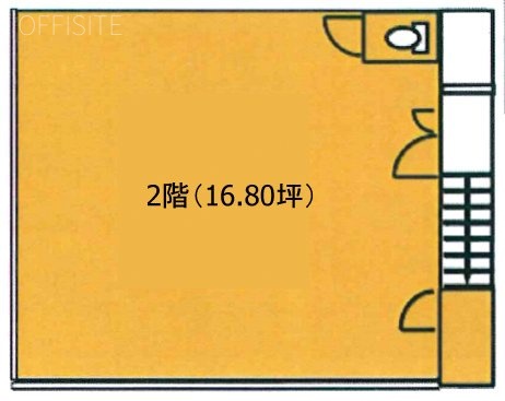 道野辺店舗ビル2F 間取り図