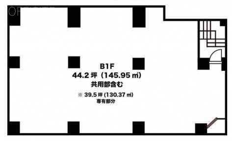 ニュー渋谷ビルB1F 間取り図