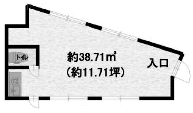 DHビル301 間取り図