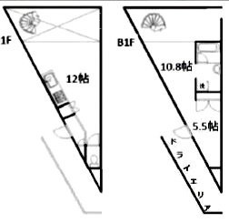 リフォージュ・オー・フォレストビルN108 間取り図