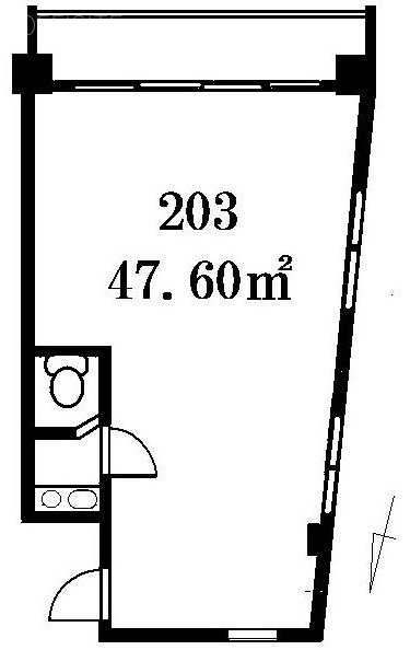 吉田ビル203 間取り図