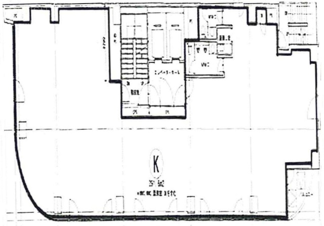 明治屋尾上町ビルK 間取り図