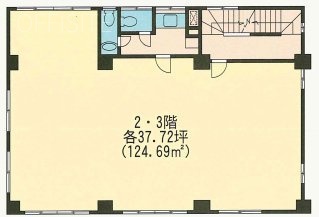 神楽坂Nビル3F 間取り図