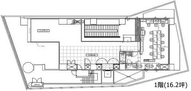 池袋サザンプレイス1F 間取り図