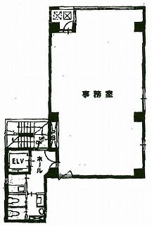 京橋共同ビル4F 間取り図