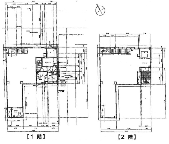 八重洲ノリオビル1F～2F 間取り図