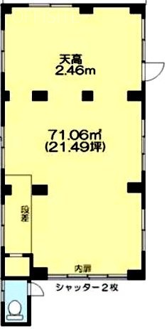 小林ビル1F 間取り図